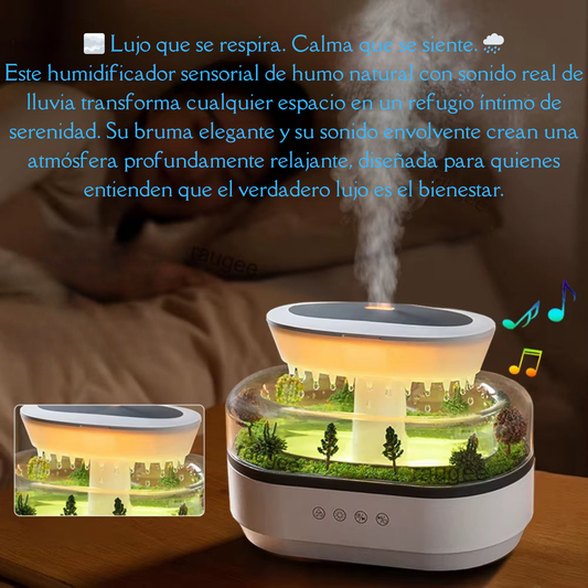 Humidificador ultrasónico de Aroma con micropaisaje para el hogar, 250ML.