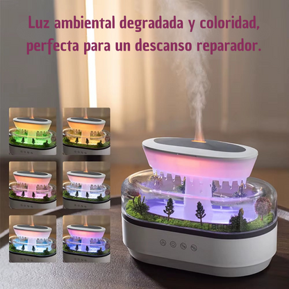 Humidificador ultrasónico de Aroma con micropaisaje para el hogar, 250ML.